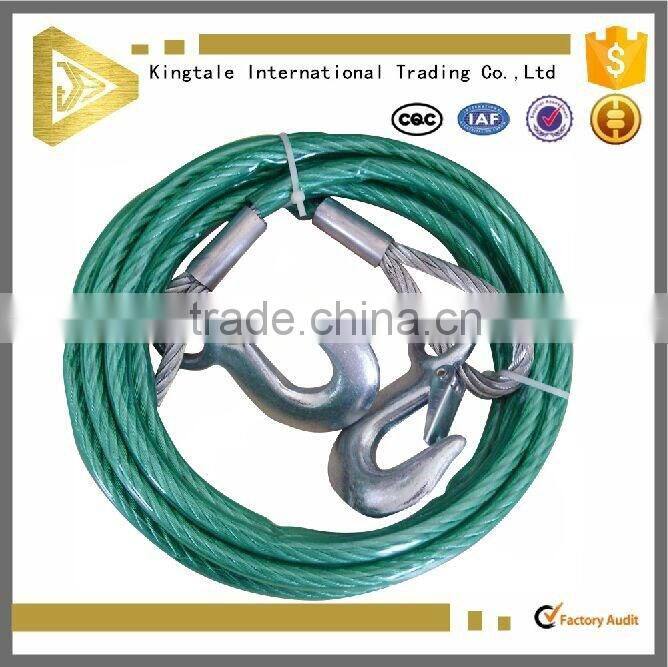 3.18mm-4.76mm vinly coated aircraft cable made in china