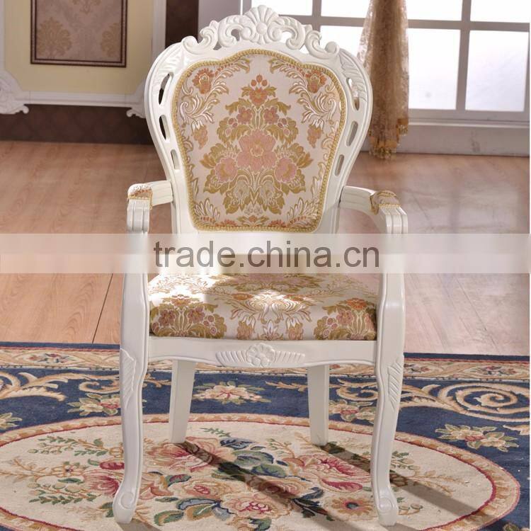 No stackable hotel furniture banquet chair wood arm chair for hotel