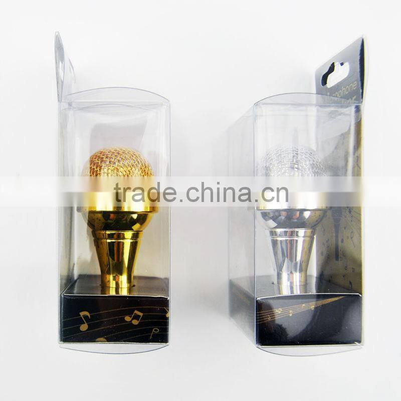 super mini microphone shape speaker with lithium battery