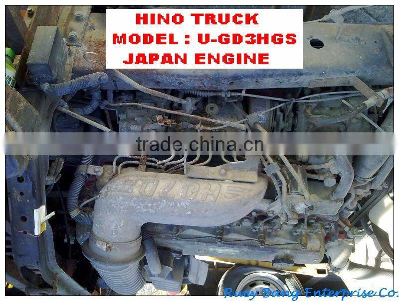 USED HINO GARBAGE TRUCK - HO7D FOR SALE ( 1999 , 7412 CC)