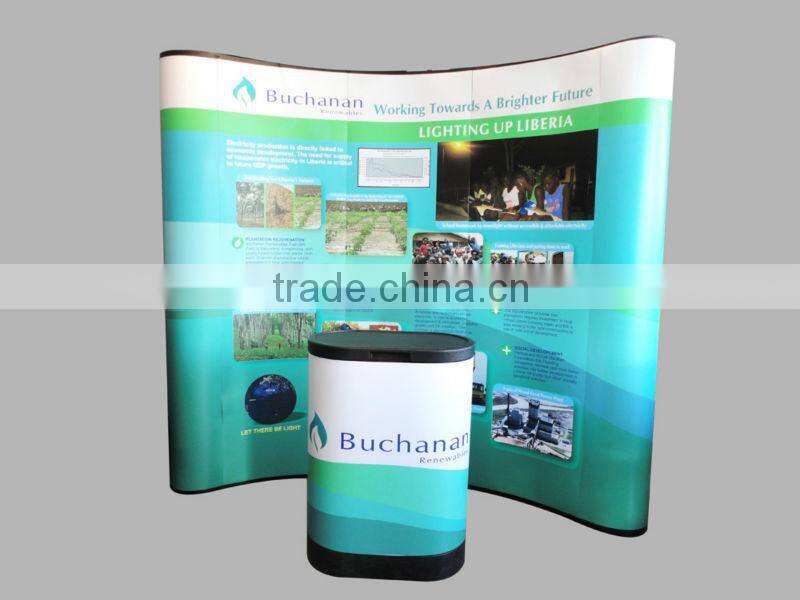 Exhibition backdrop display