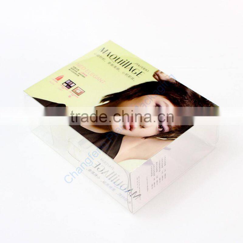Plastic Cosmetic Box Packaging