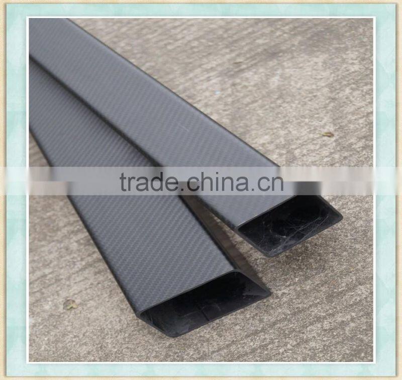 Top quality 3k carbon square tube,carbon fiber rectangular tube