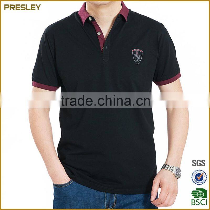 Factory Wholesale Men's Promotion Advertising Polo Shirts With Shirt Collar Polo Shirt