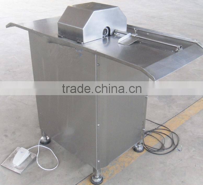 Adjustable sausage cutting machine/sausage cutter/sausage segment machine