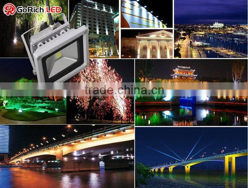 Top quality IP65 CE ROSH high power 10w 30w 50w LED flood light