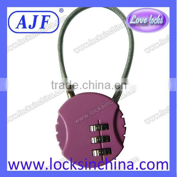 AJF best digital luggage combination bag lock for travel bag or luggage bag