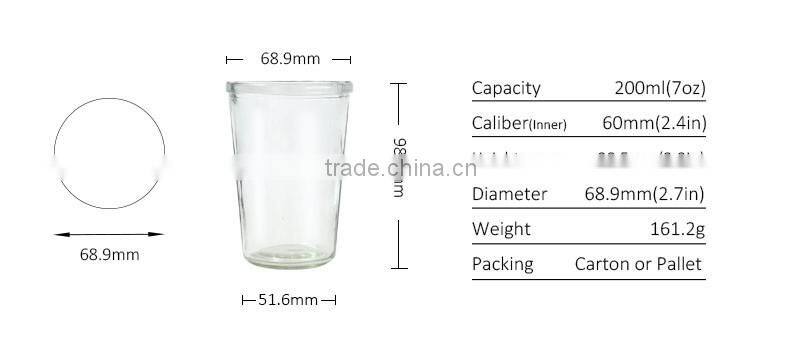 High quality design glass cup