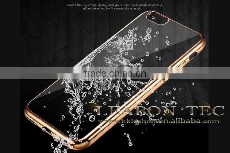 2016 new TPU plating case for iphone 6 ,for iphone 6 case tpu electroplated