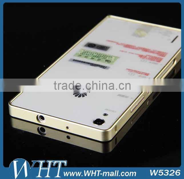 For Huawei Ascend P7 Ultra-thin Aluminum Metal Frame Bumper Case For Huawei P7 Metal Frame