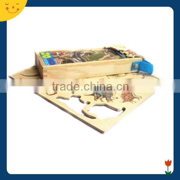 fashionable 3D cute house design wooden fridge magnet wholsaler