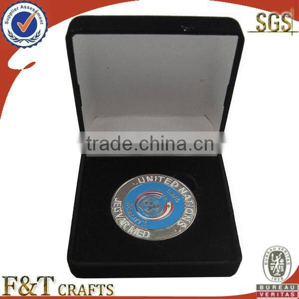 Hot sale custom cheap velvet boxes for medals