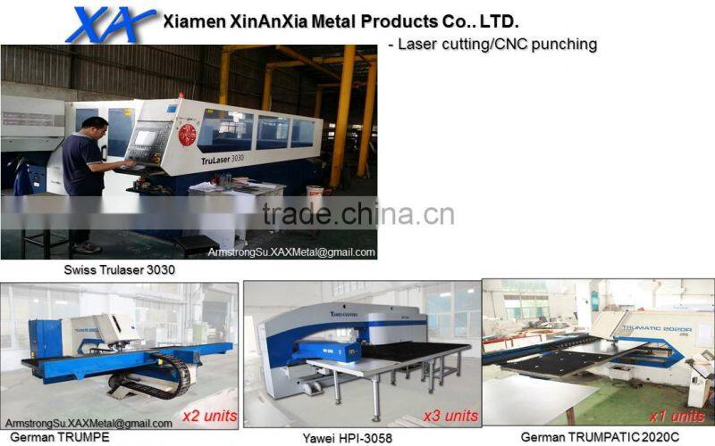 XAX02TD OEM metal fabrication ss304 ss316 Recessed Toilet Tissue Dispenser