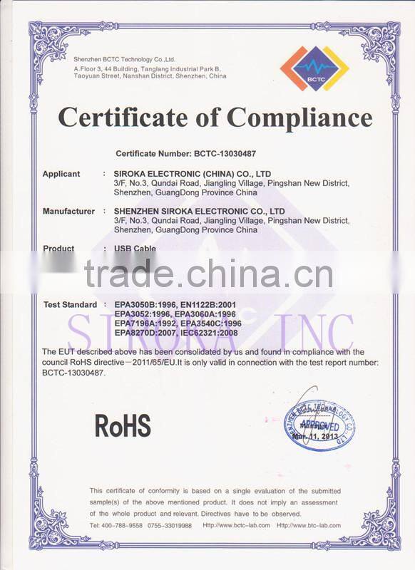 Colorful USB 85cm flat micro Cable usb 3.0 data link cable for samsung /MP3/MP4