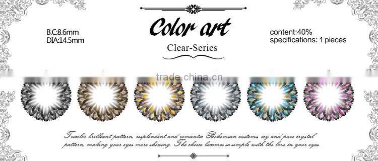 Newest Design Christmas beauty hot selling contact lens lens manufacturer