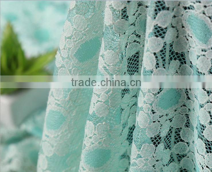 china whosale cheap bulk lace fabric for lady dress