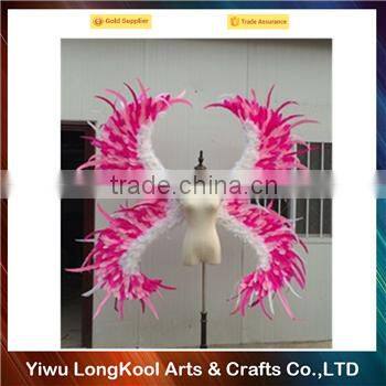 2016 New arrival halloween cosplay large feather angel wings