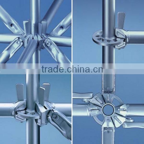 Steel HDG/hot dip galvanized ringlock scaffolding