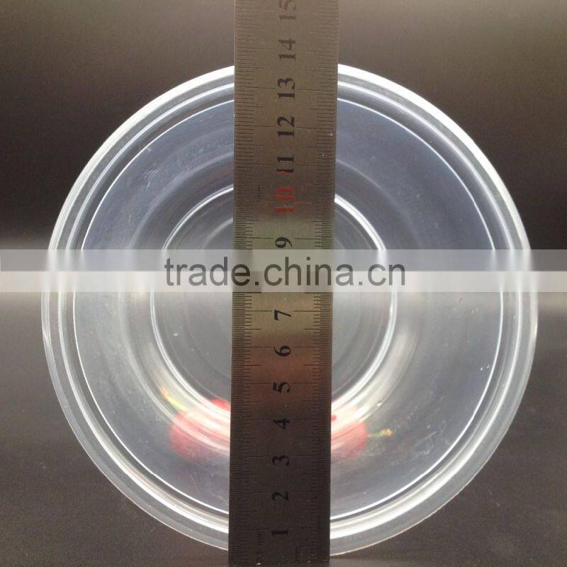 Wholesale PP Plastic Eco-Friendly Bowl fruilt summer With Lid 850ML