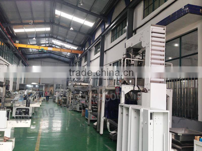 HG 520/420 model automatic weighing potato chips packaging machine with filling nitrogen device optional