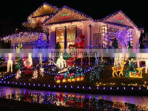 colorful LED Fairy Light String Holiday Lights for Christmas Party (10M,100 LED)
