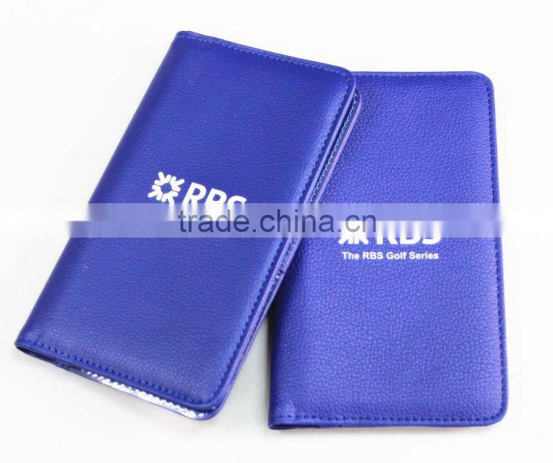 fashional high quality cow Leather passport holder/leather name card holder/leather cheque holder