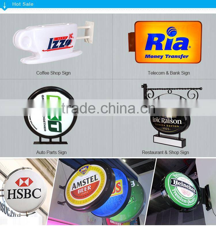 Customized Aluminium frame led outdoor advertising light box for telecom