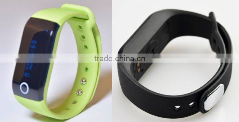 Bluetooth Vibrating Bracelet with Optional Heart Rate Monitor Fitness Band ISPORT 5