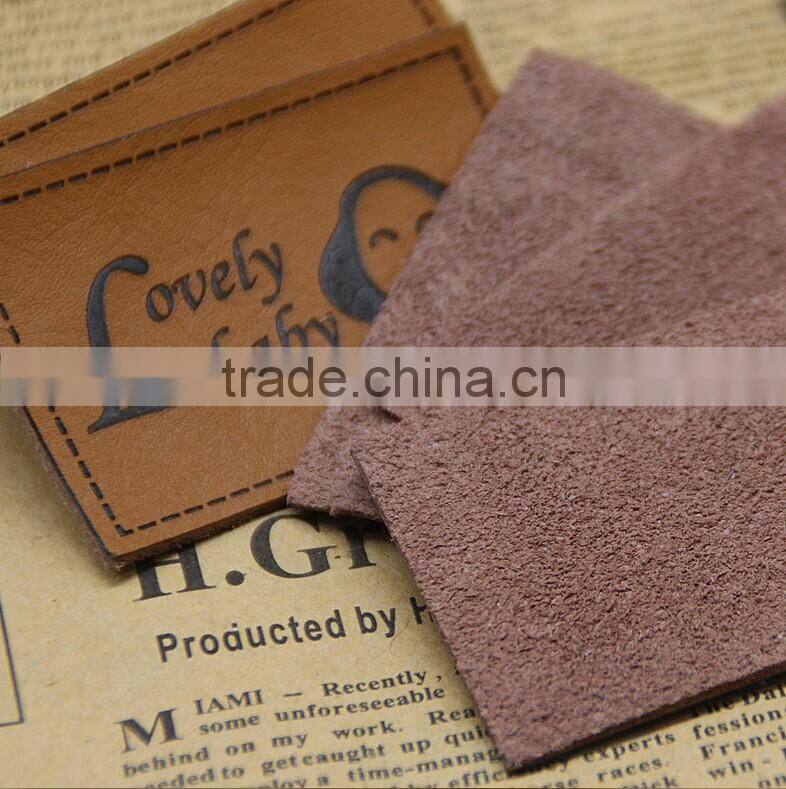 Custom Embossed Leather Label for Jeans