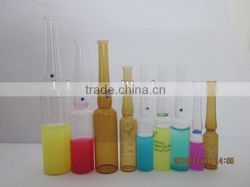 glass low borosilicate ampoule 3ml
