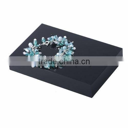 single clear T shaped pipe smooth surface acrylic bracelet holder/bangle holder/acrylic jewelry holder with screw