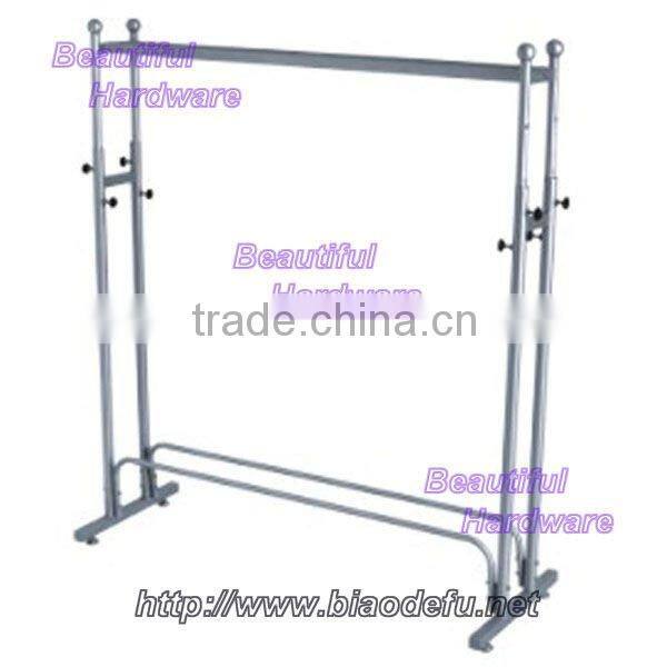 2015 wholesale price ajustable department store display racks/metal hanging display racks