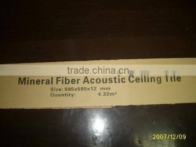 Mineral fiber ceiling