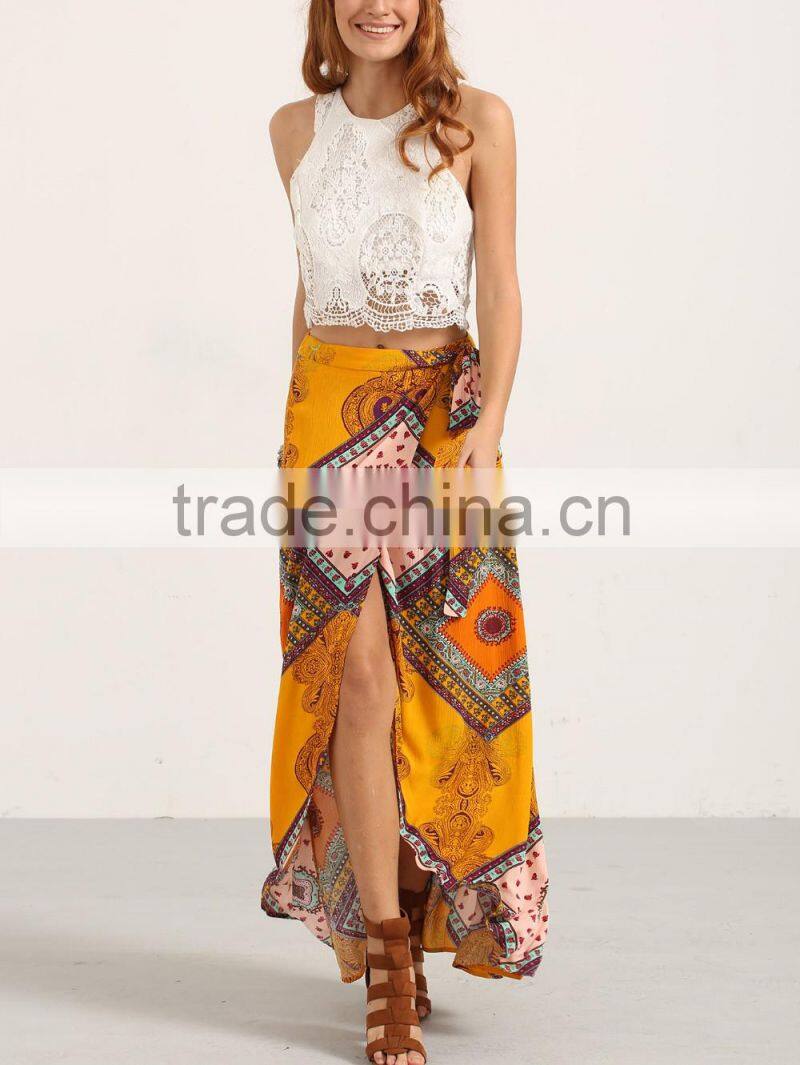 Muslim long skirt,Casual women skirt