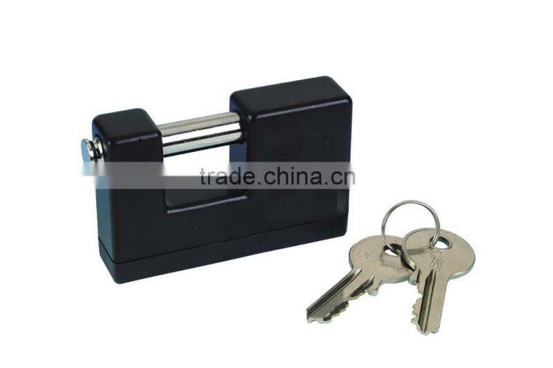 Lipson LS-202 Free Sample!Zinc alloy Plastic Coated Rectangule Padlock