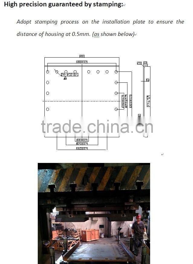 32T BPW trailer bogie