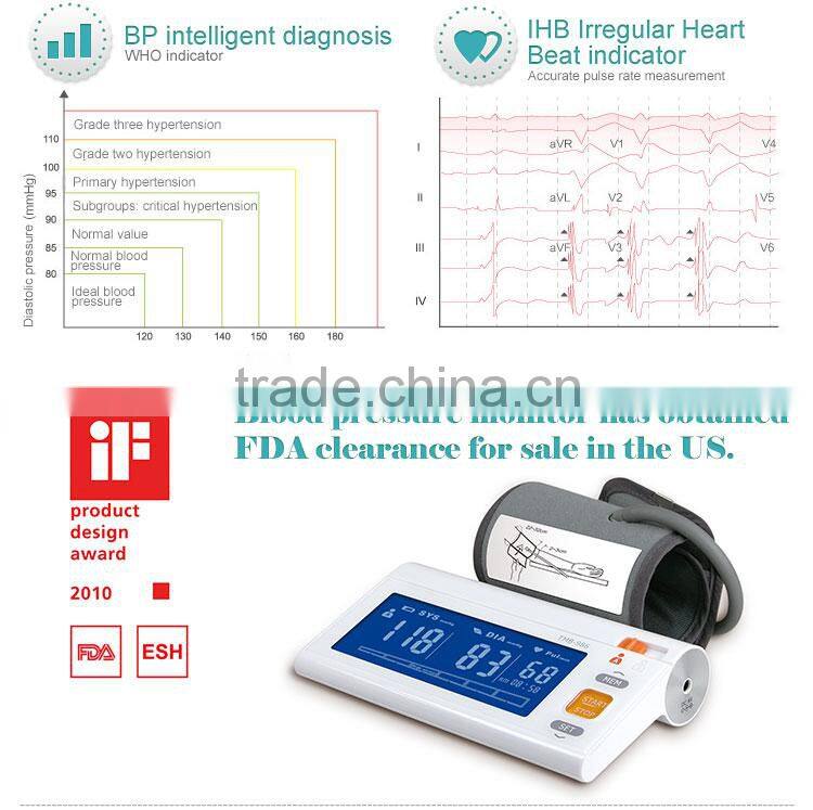 Hot fashion portable manual arm blood pressure monitor