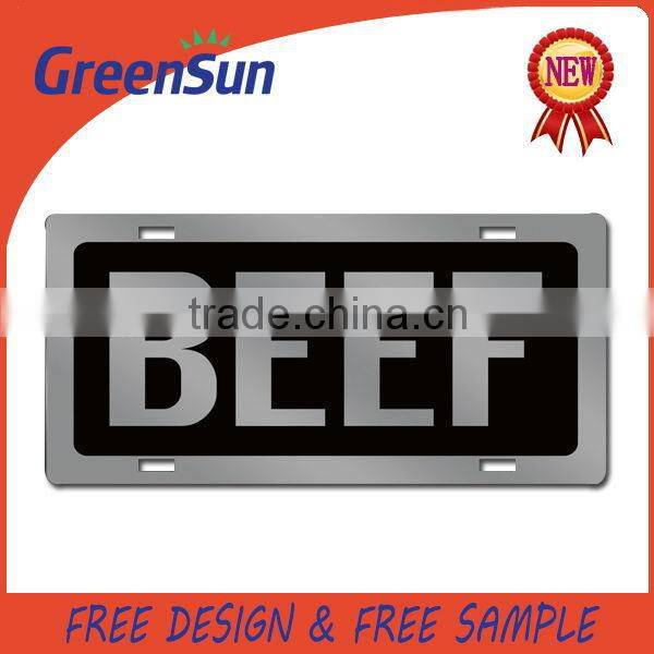 Supreme Quality useful light car license plate frame