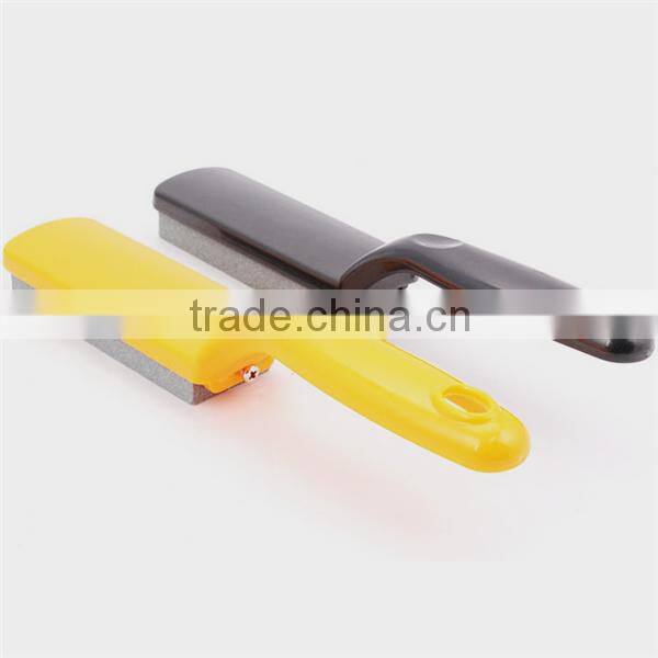 Kitchen knife sharpener stone sharpening