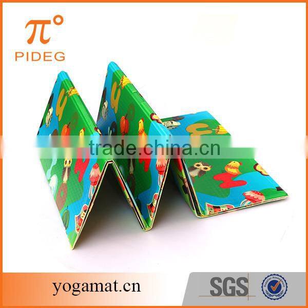 portable high quality and folding baby play gym mat