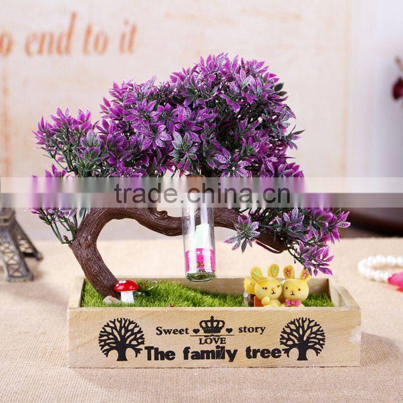 Fashion corporate gift items fairy garden decor medical gift , tin door gift