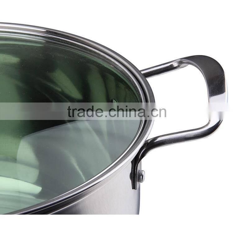 Stainless Steel Hot Milk Boiling Pot & Stock Cooking Pot Set