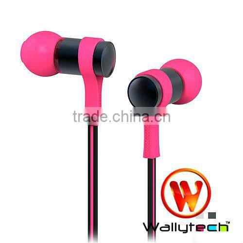 New design Flat cable In-Ear Earbuds