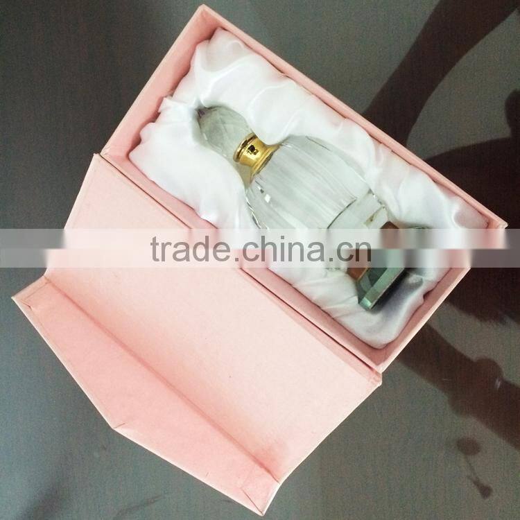 HOT!!! 2016 best selling crystal unique perfume empty bottle