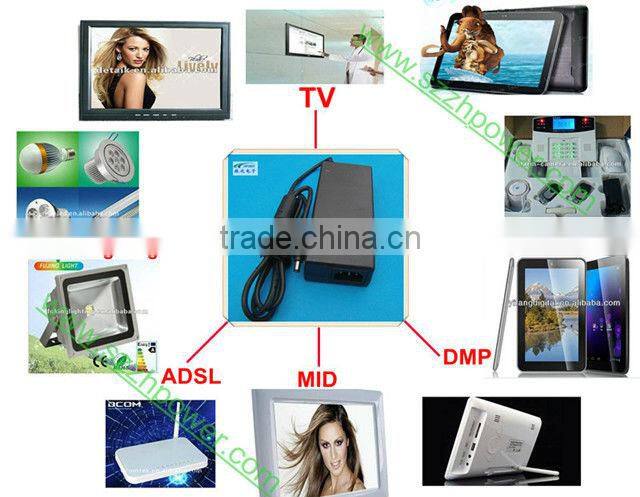 hot power supply 18v 3a ac dc adapter with UL / CE / RoHS / FC certification