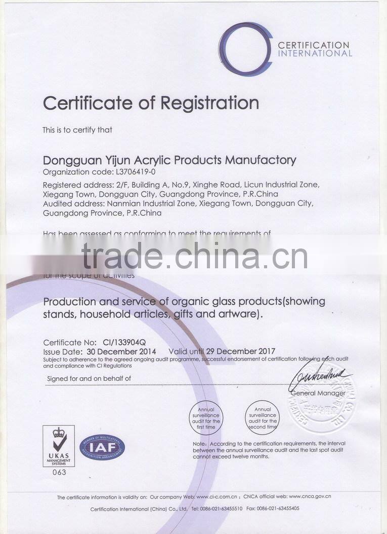 Factory wholesale acrylic price tag stand, price tag holder/ clip