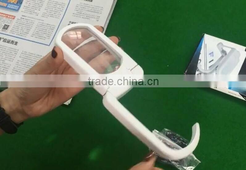 New Type! Adjustable Foldable Working LED Magnifier