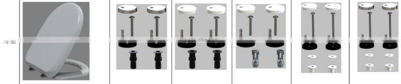 Comfortable ceramic urea toilet seat