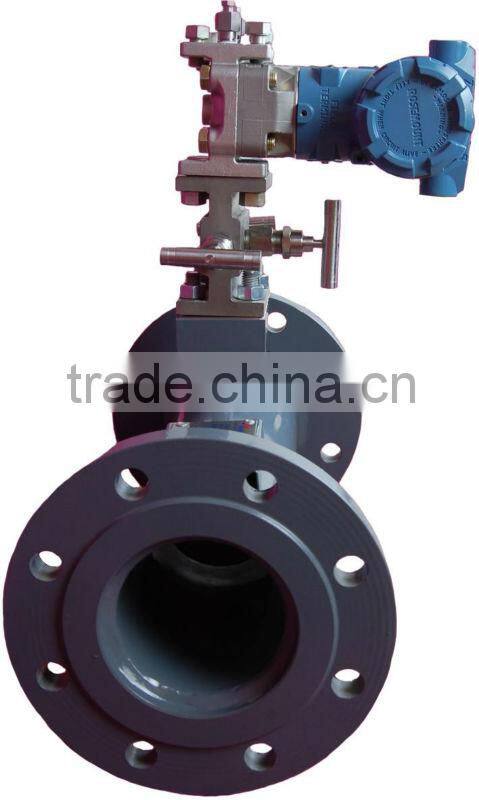 Boocca pipe type gas media V-cone shape flow sensor