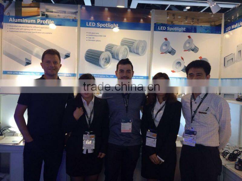 2015 SMD3528 10 MM PCB Milky IP67 extrustion aluminum profile for Kitchen cabinet